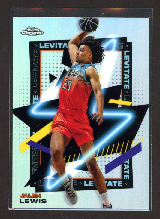 Jalen Lewis 2021 Topps Chrome OTE Levitate Card # LEV-8