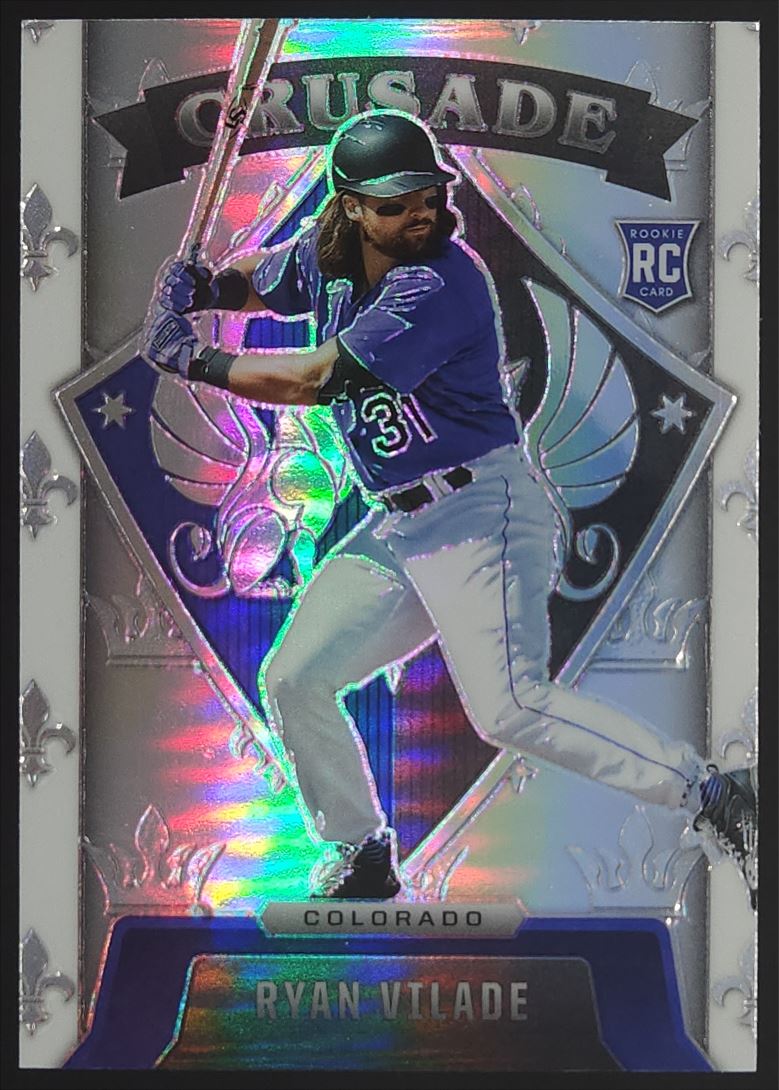 Ryan Vilade Holo Prizm 2022 Panini Chronicles Crusade Rookie Card # 11