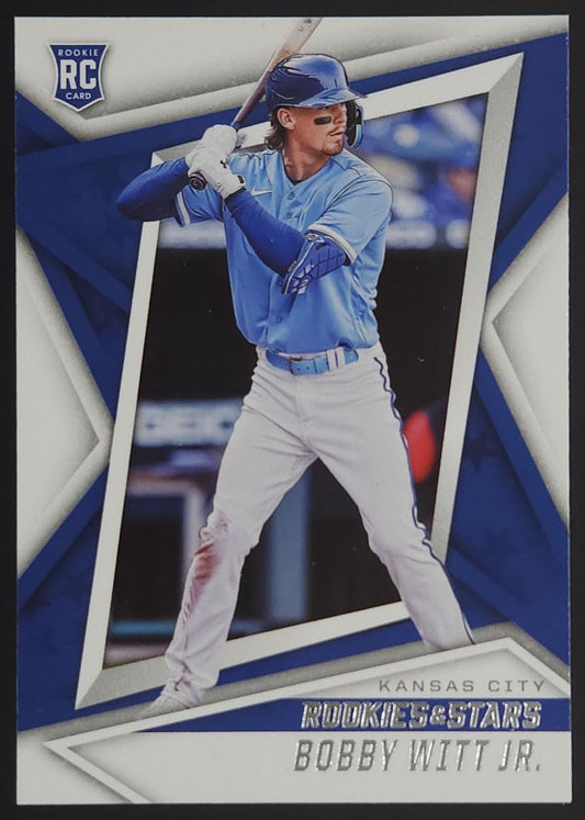 Bobby Witt Jr. 2022 Panini Chronicles Rookies & Stars Rookie Card # 14