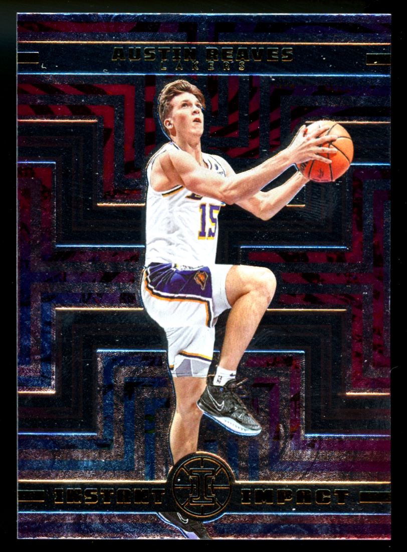 Austin Reaves Instant Impact 2022 Panini Illusions Basketball Card # 30