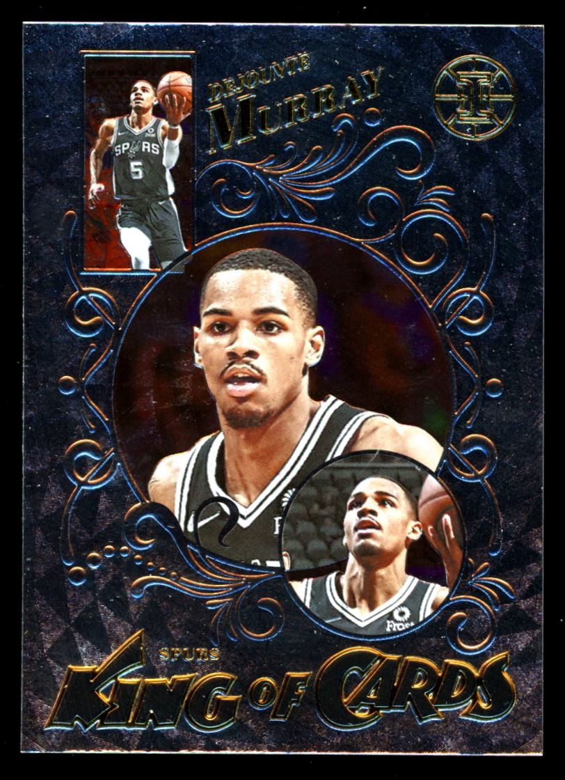 Dejounte Murray King of Cards 2022 Panini Illusions Basketball Card # 21