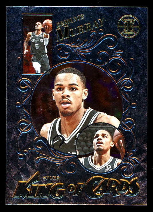 Dejounte Murray King of Cards 2022 Panini Illusions Basketball Card # 21