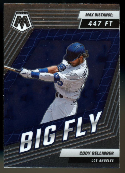 Cody Bellinger Big Fly 2022 Panini Mosaic Baseball Card # BF-8