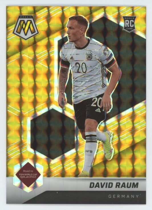 David Raum Gold Prizm Card# 63