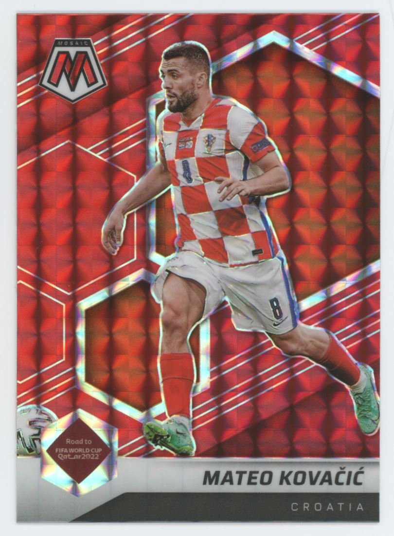 Mateo Kovacic Red Prizm Card# 3