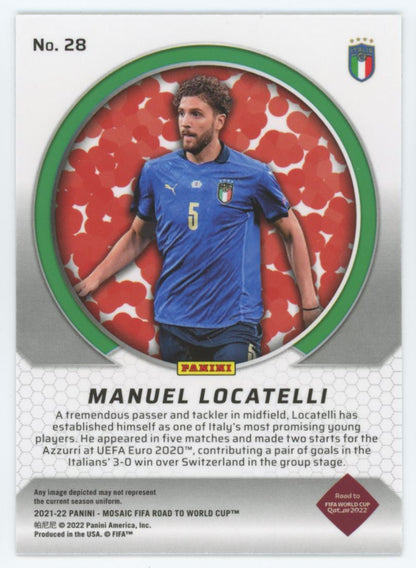 Manuel Locatelli International Men of Mastery Card# 134