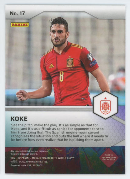 Koke Pitch Masters Card# 17