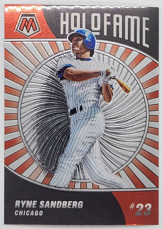 Ryne Sandberg 2022 Panini Mosaic HF-2 Card # HF-2