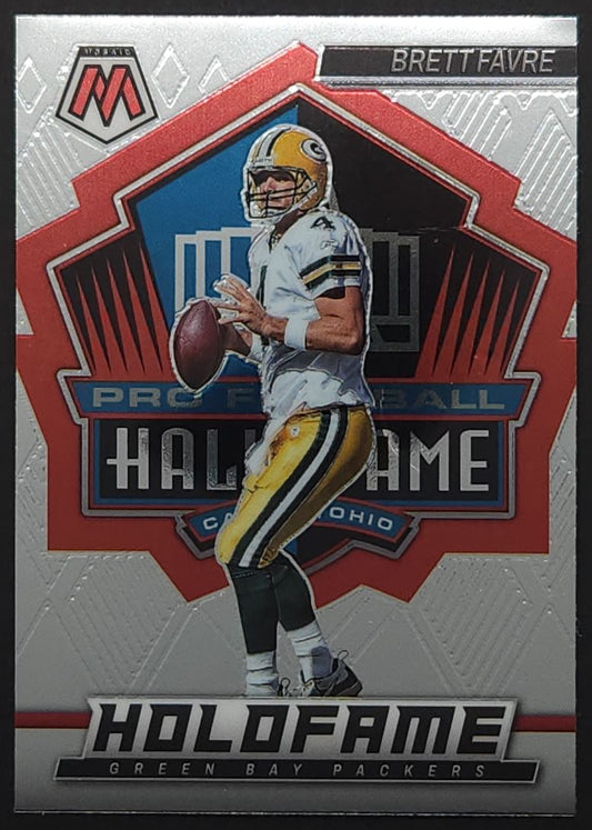 Brett Favre 2022 Panini Mosaic HoloFame Card # HF-4