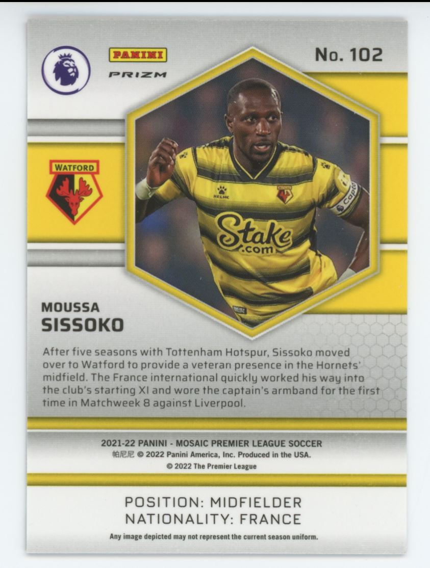 Moussa Sissoko Red Prizm Card# 102