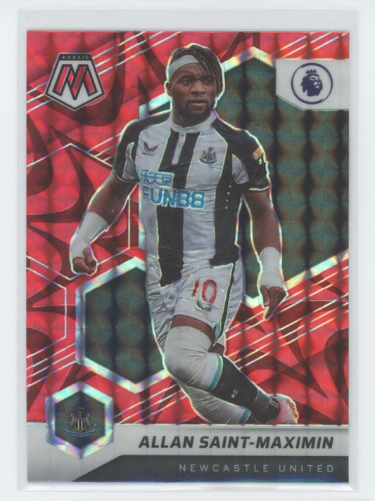 Allan Saint-Maximin Red Prizm Card# 181