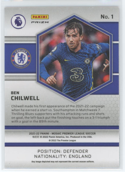 Ben Chilwell Red Prizm Card# 1