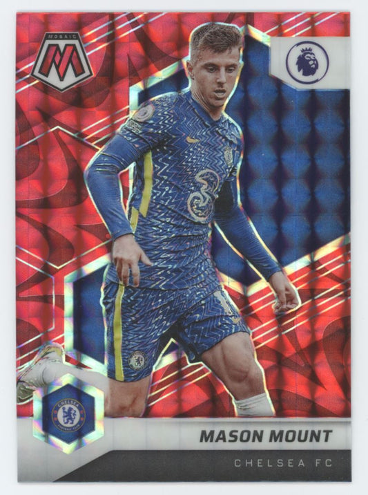 Mason Mount Red Prizm Card# 5