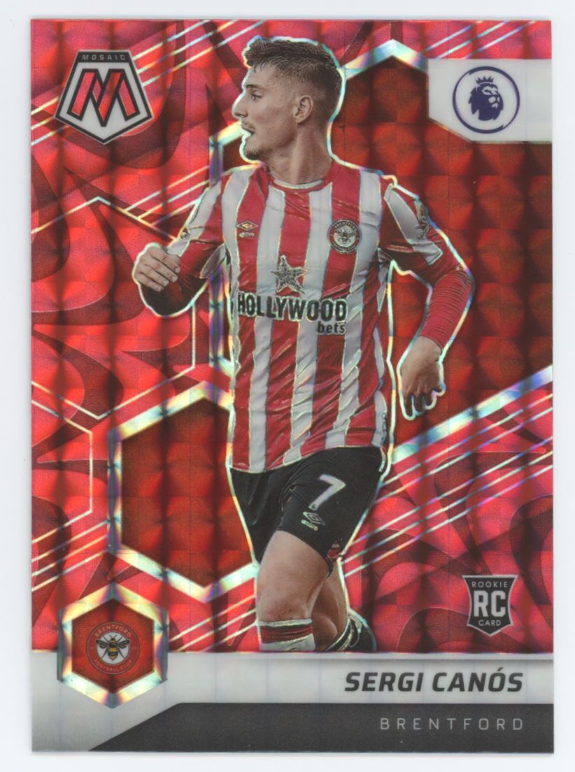 Sergi Canos Red Prizm Card# 78