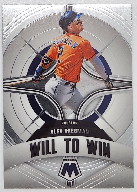 Alex Bregman 2022 Panini Mosaic Will to Win Card # WW-7