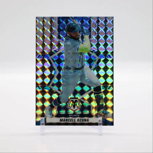 Marcell Ozuna Prizm 2022 Panini Mosaic Card # 20