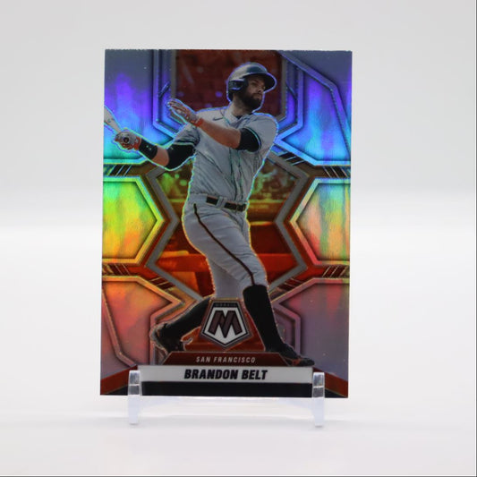 Brandon Belt Silver Prizm 2022 Panini Mosaic Card # 192
