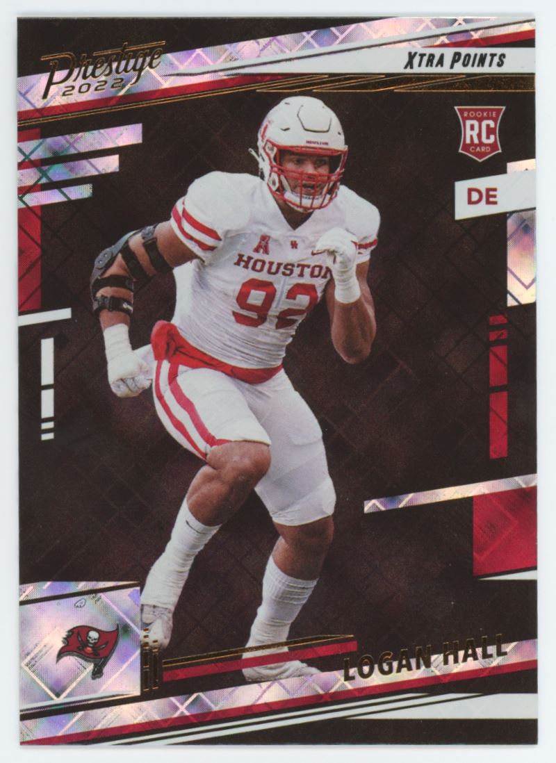 Logan Hall Diamond 2022 Panini Prestige Xtra Points Rookie Card # 354