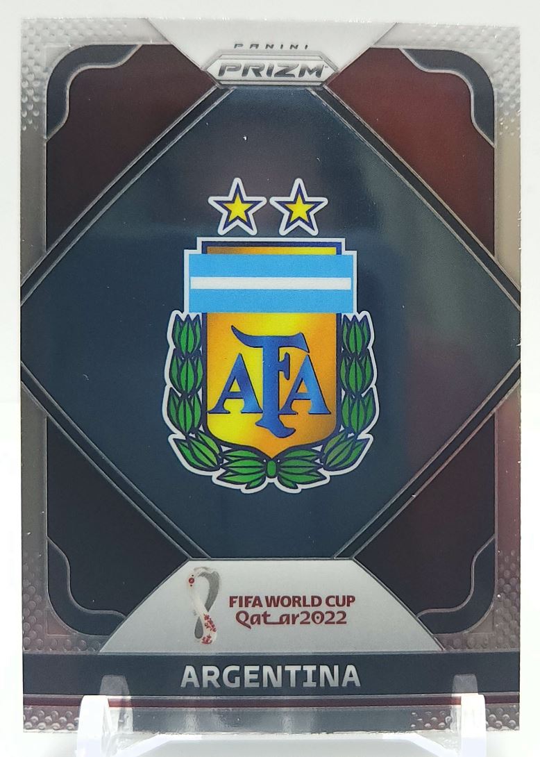 Argentina 2022 Panini Prizm World Cup Team Badges Card # 1