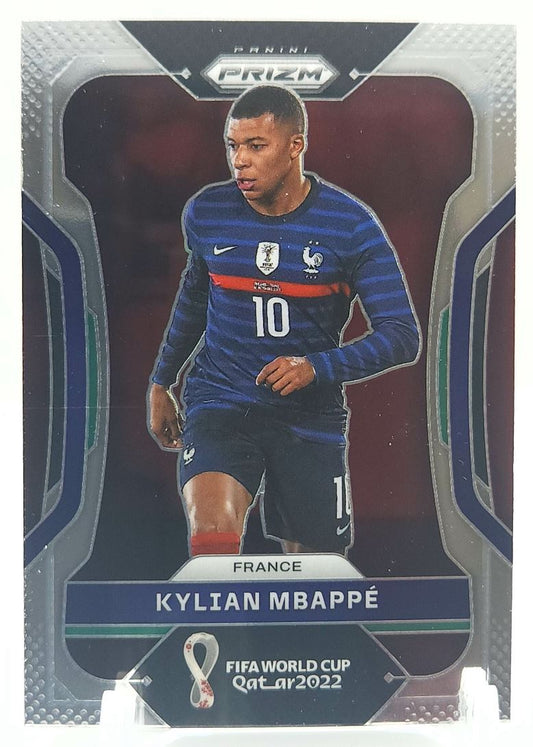 Kylian Mbappe 2022 Panini Prizm World Cup Card # 101