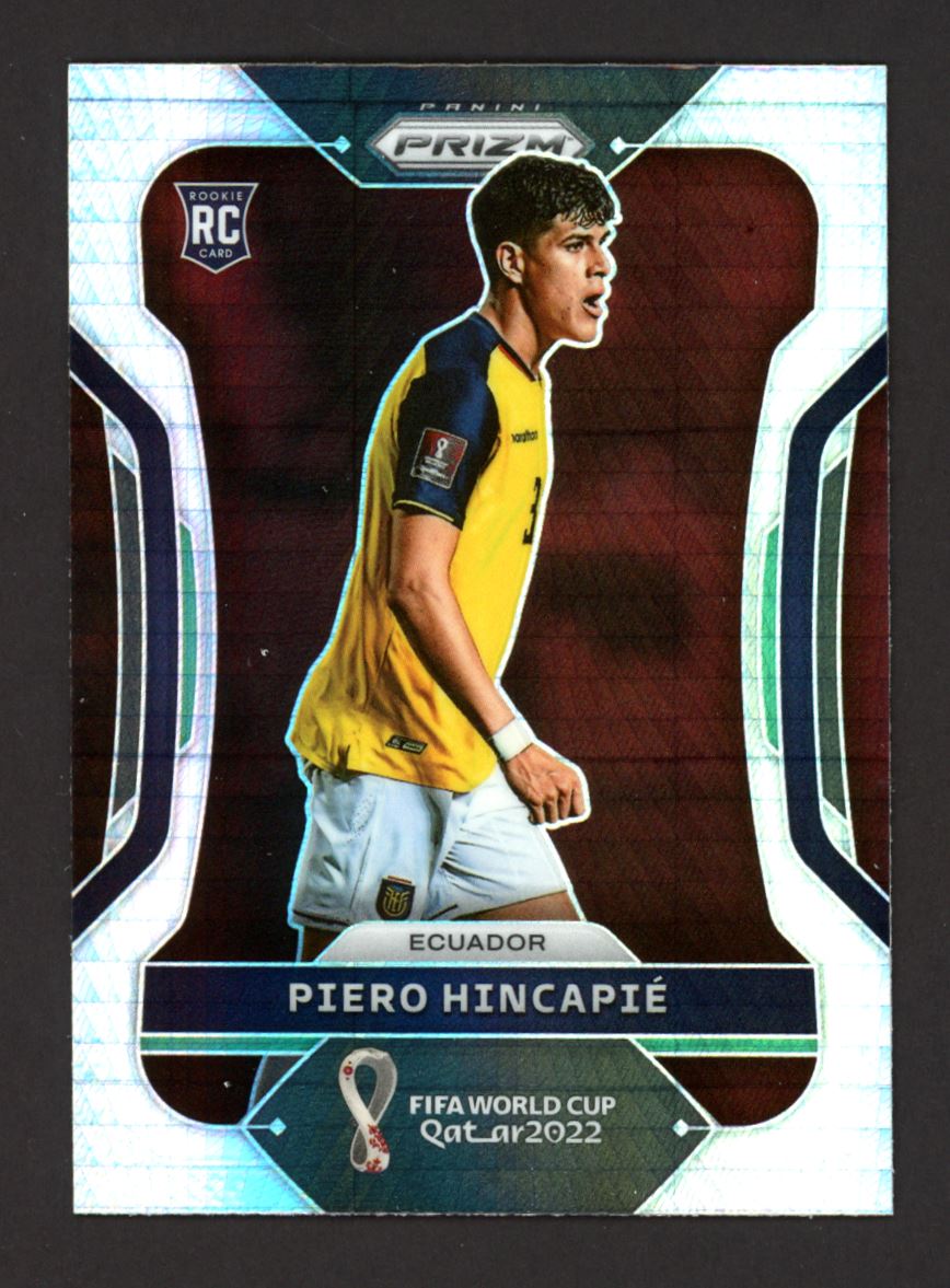 Piero Hincapie Hyper Prizm 2022 Panini Prizm World Cup Rookie Card # 83