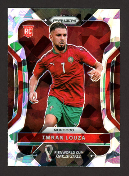 Imran Louza Ice Prizm 2022 Panini Prizm World Cup Rookie Card # 239