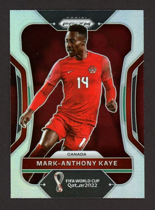 Mark-Anthony Kaye Silver Prizm 2022 Panini Prizm World Cup Card # 51