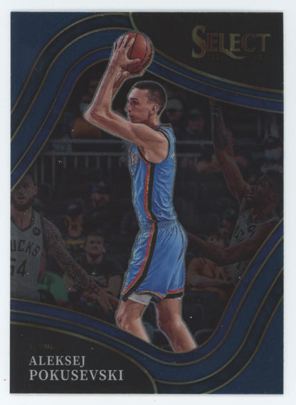 Aleksej Pokusevski Court Side 2022 Panini Select Basketball Card # 218