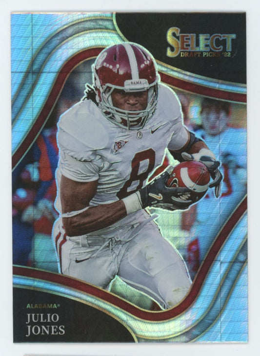 Julio Jones Hyper Prizm Field Level 2022 Panini Select Draft Picks Card # 181