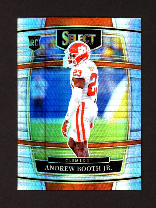 Andrew Booth Jr. Hyper Prizm Concourse 2022 Panini Select Draft Picks Rookie Card # 27