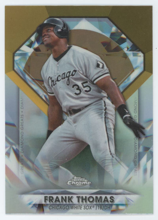 Frank Thomas 2022 Topps Chrome Update Card # DGC-9