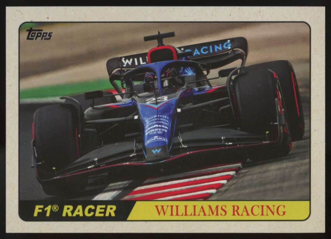 Alexander Albon 2022 Topps Formula One Card # T68-AA