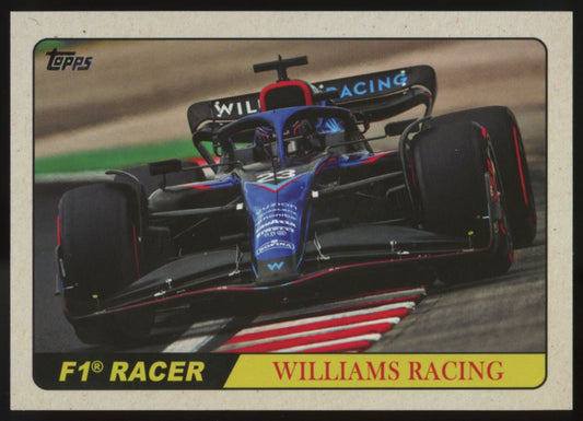 Alexander Albon 2022 Topps Formula One Card # T68-AA
