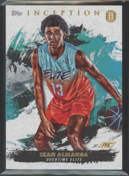 Izan Almansa 2022 Topps Now Overtime Elite Inception Rookie Card # 25