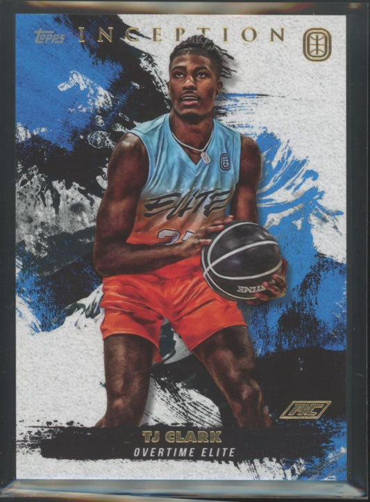 TJ Clark 2022 Topps Now Overtime Elite Inception Rookie Card # 6