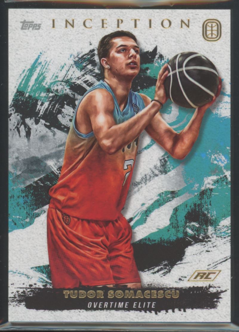 Tudor Somacescu 2022 Topps Now Overtime Elite Inception Rookie Card # 90