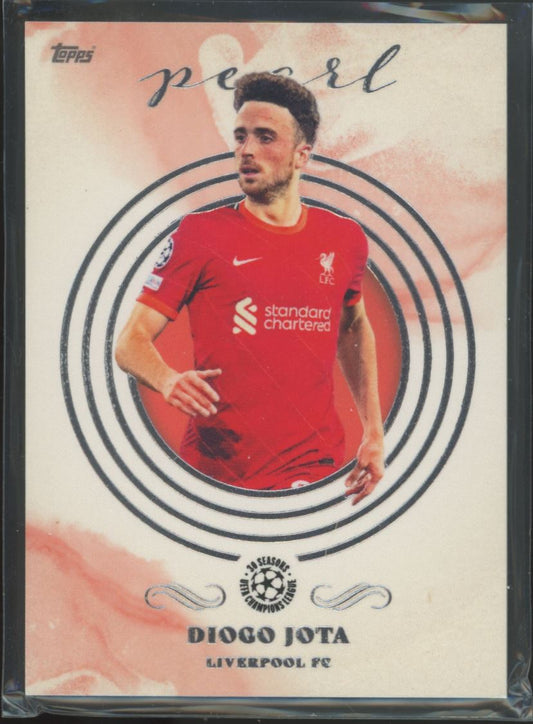 Diogo Jota 2022 Topps Pearl Card