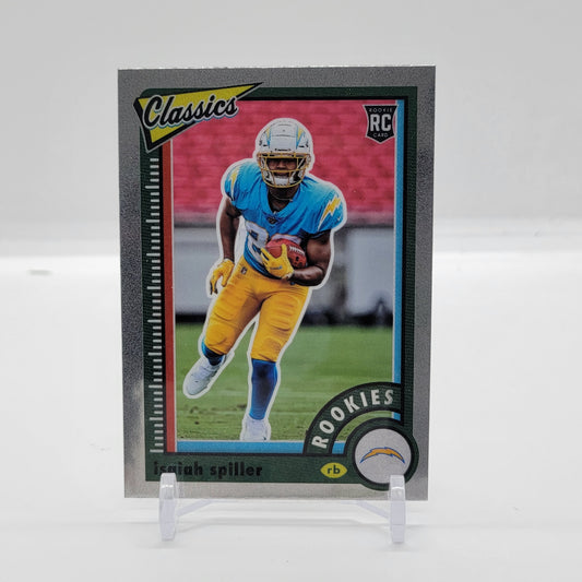 Isaiah Spiller Silver 2022 Panini Classics Rookie Card # 160