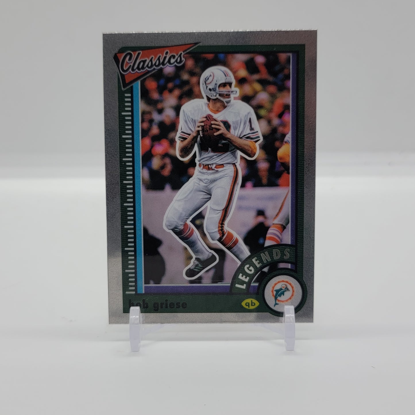 Bob Griese Silver 2022 Panini Classics Card # 130