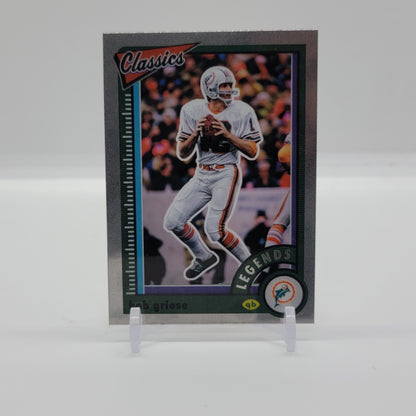 Bob Griese Silver 2022 Panini Classics Card # 130