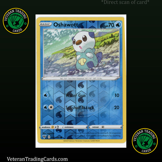 Oshawott Reverse Holo 033/185