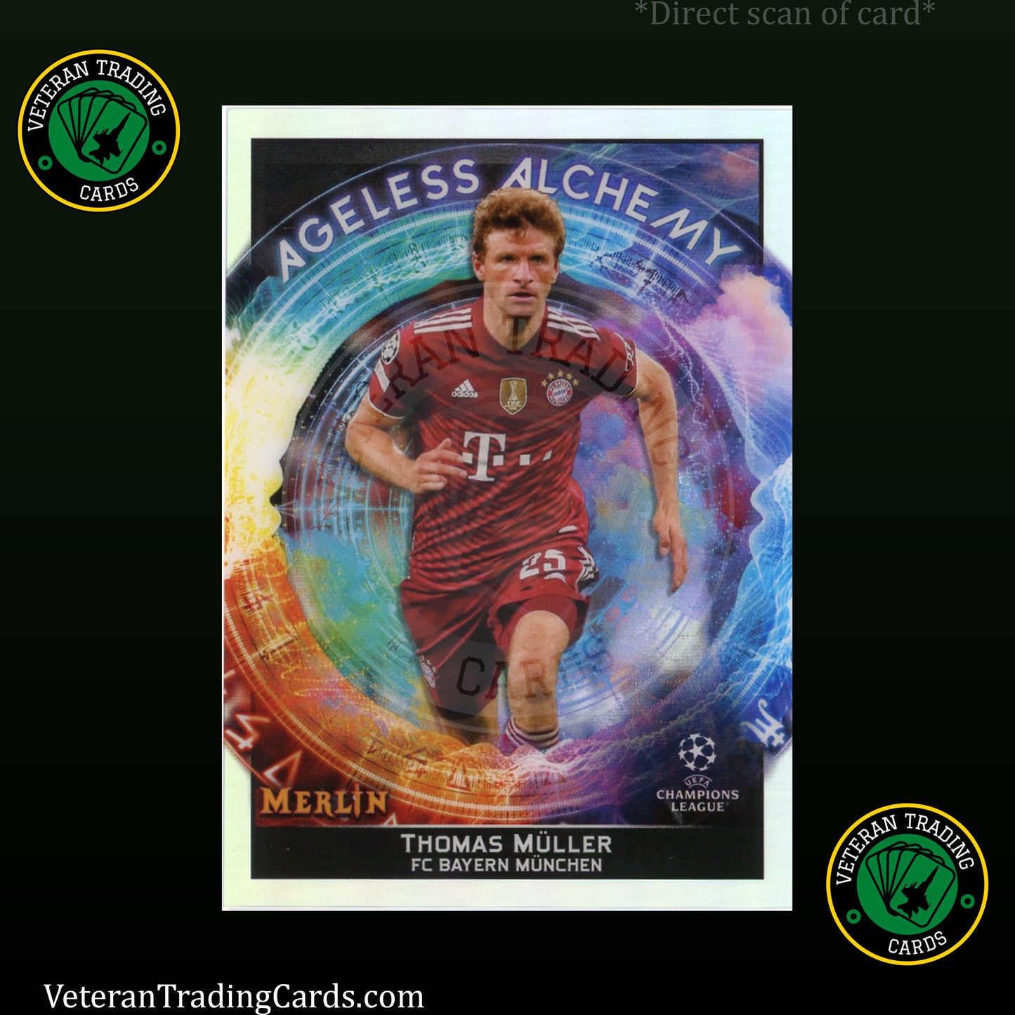 Thomas Muller Ageless Alchemy Merlin Chrome Card #AA-9