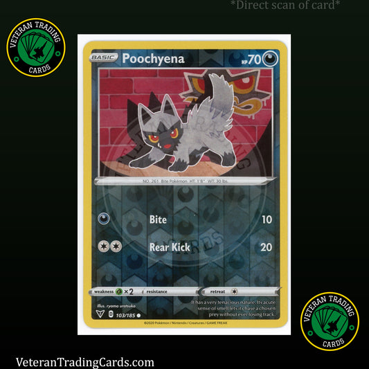 Poochyena Reverse Holo 103/185